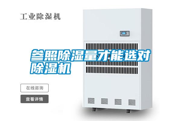 参照除湿量才能选对除湿机