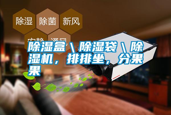 除湿盒\除湿袋\除湿机,排排坐,分果果