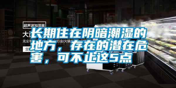 长期住在阴暗潮湿的地方,存在的潜在危害,可不止这5点
