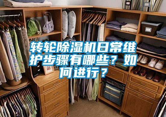 转轮除湿机日常维护步骤有哪些?如何进行?