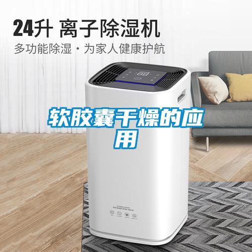 软胶囊干燥的应用