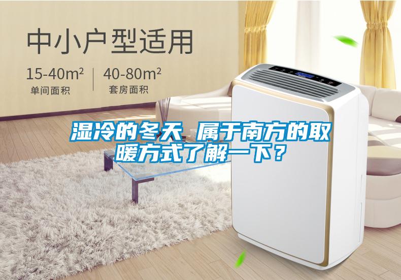 湿冷的冬天 属于南方的取暖方式了解一下?