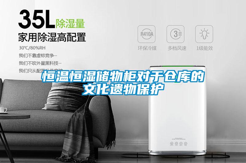 恒温恒湿储物柜对于仓库的文化遗物保护