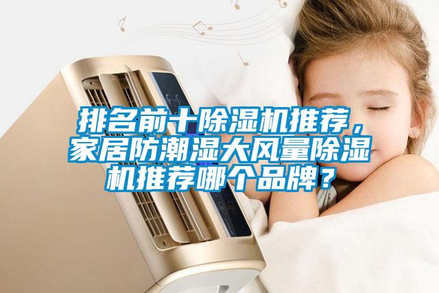 排名前十除湿机推荐,家居防潮湿大风量除湿机推荐哪个品牌?