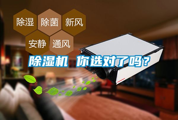 除湿机 你选对了吗?