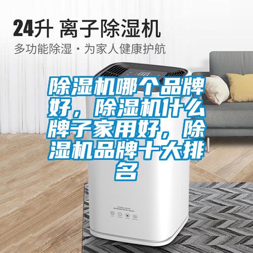 除湿机哪个品牌好,除湿机什么牌子家用好,除湿机品牌十大排名