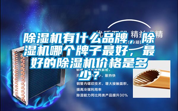 除湿机有什么品牌,除湿机哪个牌子最好,最好的除湿机价格是多少?