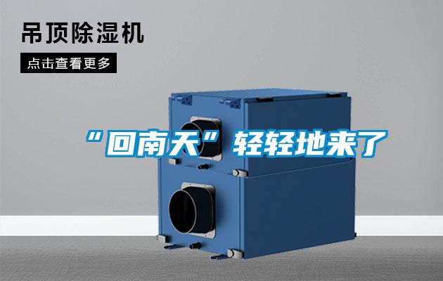 “回南天”轻轻地来了