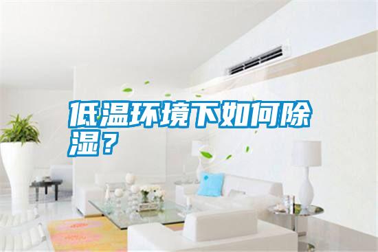 低温环境下如何除湿？