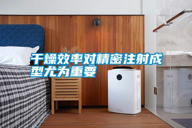 干燥效率对精密注射成型尤为重要