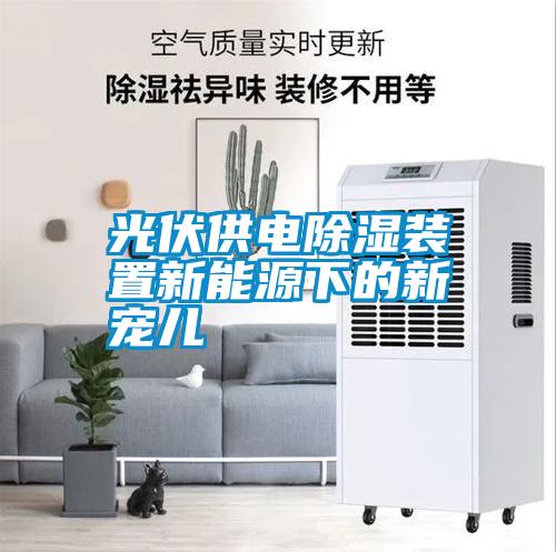 光伏供电除湿装置新能源下的新宠儿