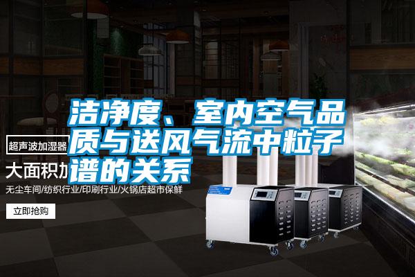 洁净度、室内空气品质与送风气流中粒子谱的关系