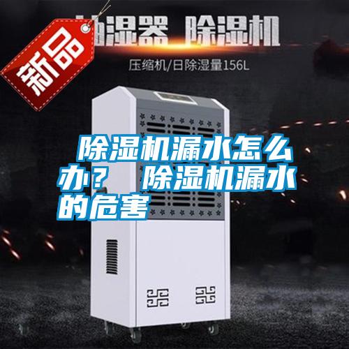  除湿机漏水怎么办？ 除湿机漏水的危害