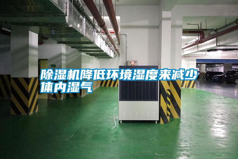 除湿机降低环境湿度来减少体内湿气