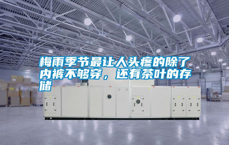 梅雨季节最让人头疼的除了内裤不够穿，还有茶叶的存储