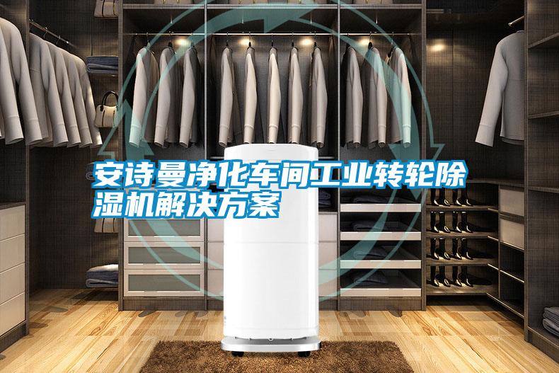 摆脱电子游戏大奖视频净化车间工业转轮除湿机解决方案