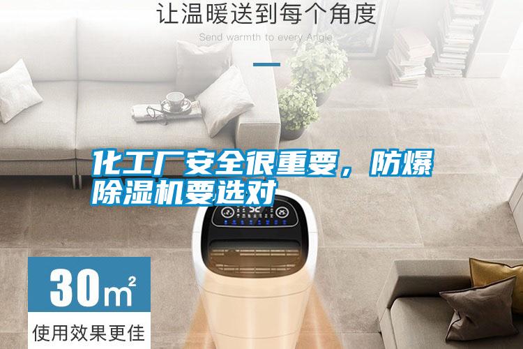 化工厂安全很重要，防爆除湿机要选对
