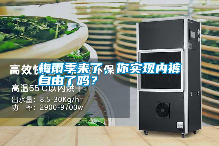 梅雨季来了，你实现内裤自由了吗？