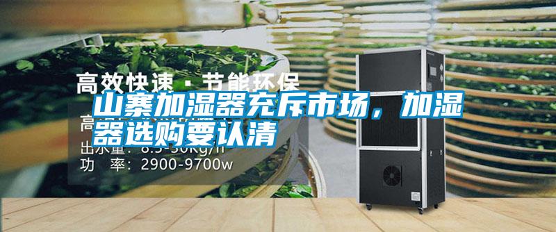 山寨加湿器充斥市场，加湿器选购要认清