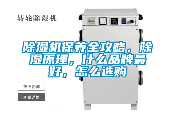 除湿机保养全攻略，除湿原理，什么品牌最好，怎么选购