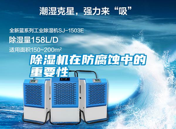 除湿机在防腐蚀中的重要性