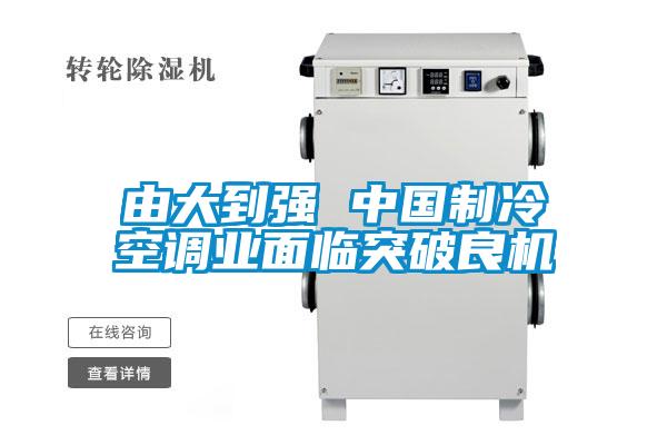 由大到强 中国制冷空调业面临突破良机