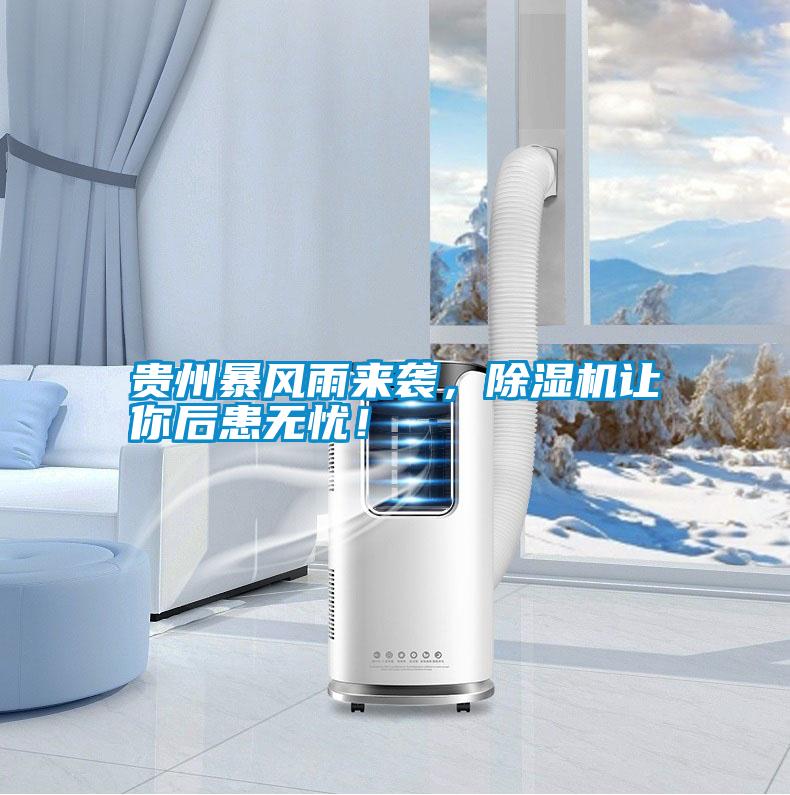 贵州暴风雨来袭，除湿机让你后患无忧！