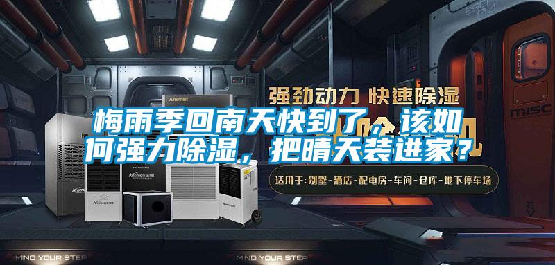 梅雨季回南天快到了，该如何强力除湿，把晴天装进家？