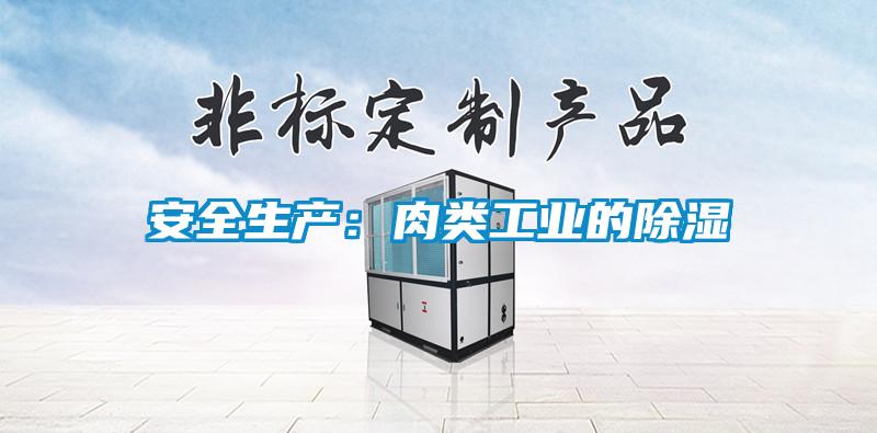 安全生产：肉类工业的除湿
