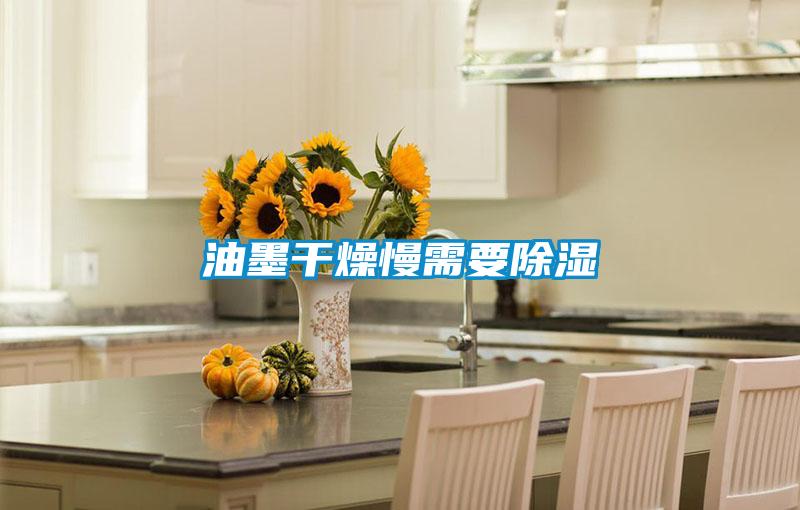 油墨干燥慢需要除湿