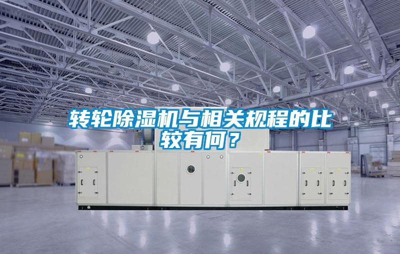 转轮除湿机与相关规程的比较有何？