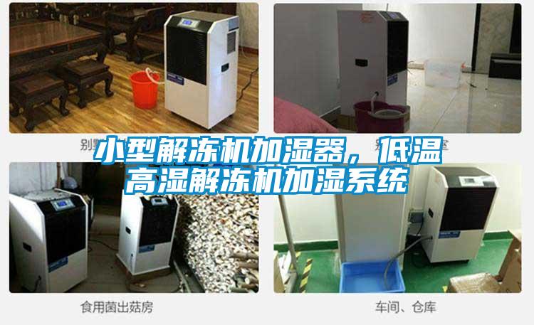 小型解冻机加湿器，低温高湿解冻机加湿系统