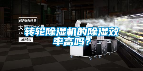 转轮除湿机的除湿效率高吗？