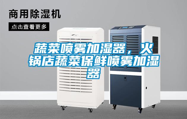 蔬菜喷雾加湿器，火锅店蔬菜保鲜喷雾加湿器