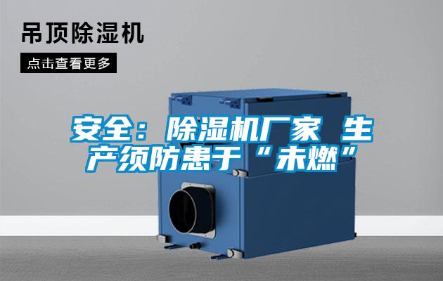 安全：宝马电子游戏娱乐 生产须防患于“未燃”