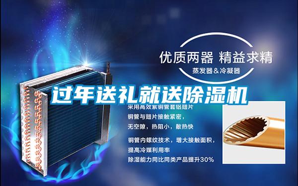 过年送礼就送除湿机