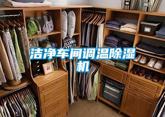 洁净车间调温除湿机