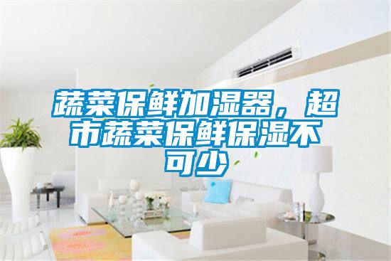 蔬菜保鲜加湿器，超市蔬菜保鲜保湿不可少