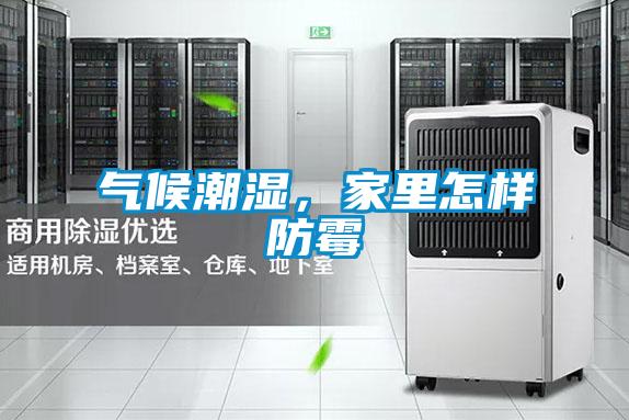 气候潮湿，家里怎样防霉