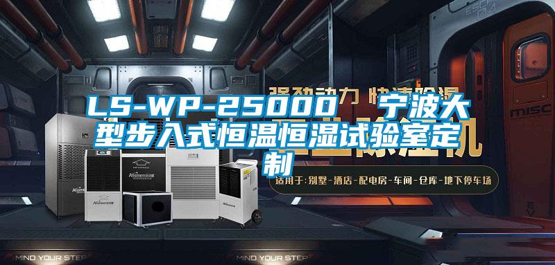 LS-WP-25000  宁波大型步入式恒温恒湿试验室定制