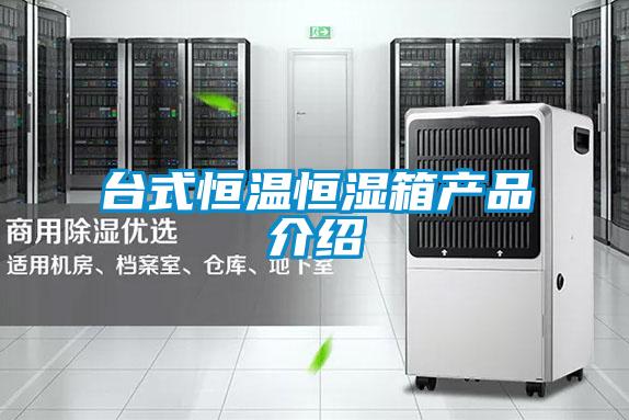 台式恒温恒湿箱产品介绍