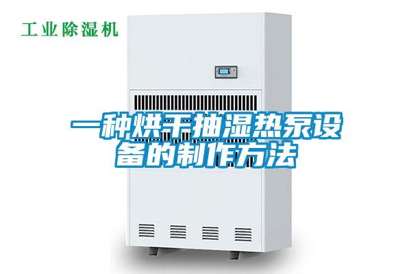 一种烘干抽湿热泵设备的制作方法