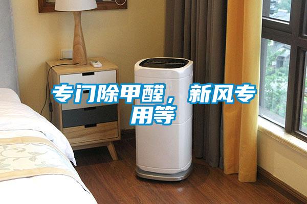 专门除甲醛，新风专用等