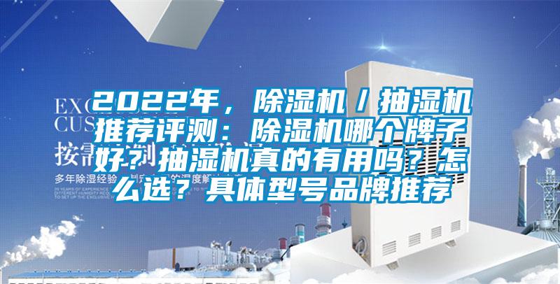 2022年，除湿机／抽湿机推荐评测：除湿机哪个牌子好？抽湿机真的有用吗？怎么选？具体型号品牌推荐