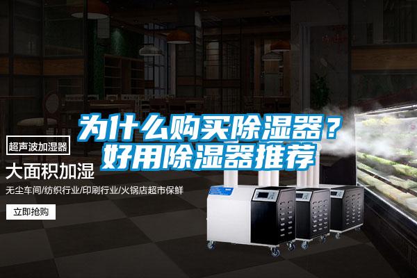 为什么购买除湿器？好用除湿器推荐