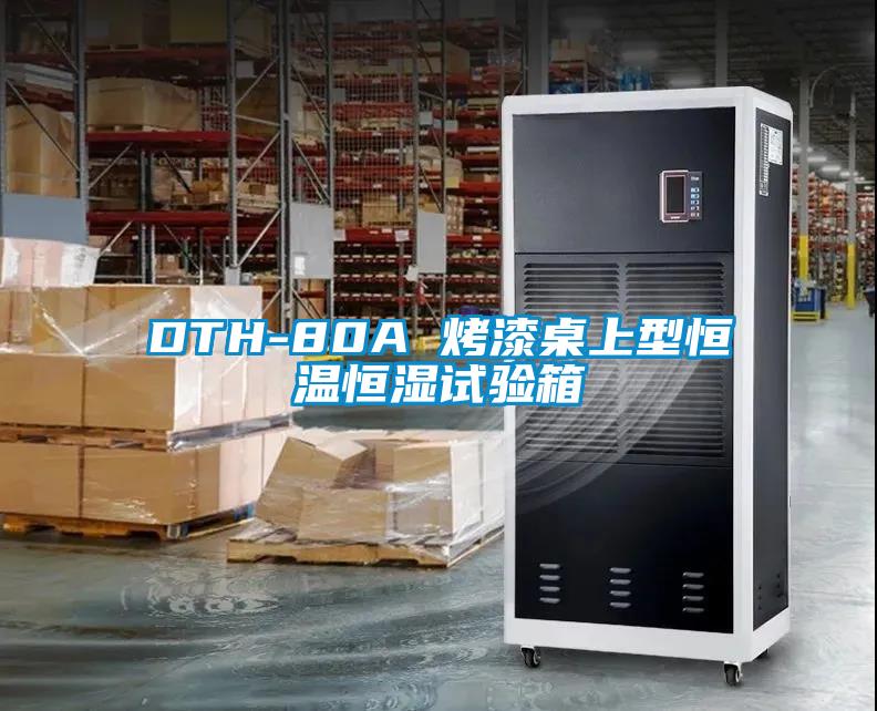 DTH-80A 烤漆桌上型恒温恒湿试验箱