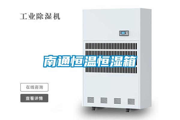 南通恒温恒湿箱