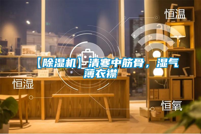 【除湿机】清寒中筋骨，湿气薄衣襟