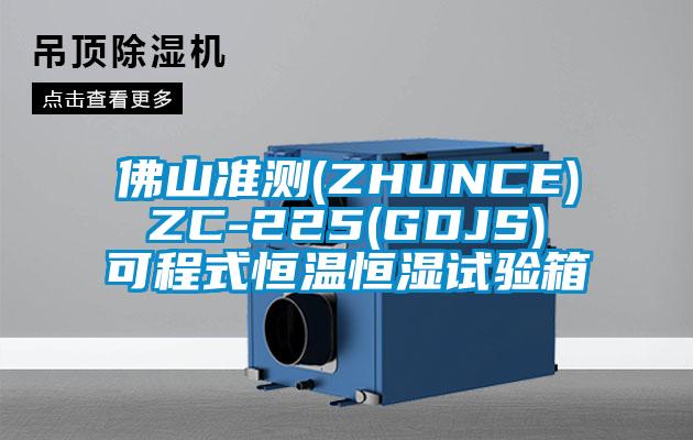 佛山准测(ZHUNCE) ZC-225(GDJS) 可程式恒温恒湿试验箱
