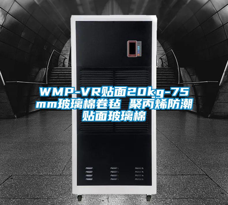 WMP-VR贴面20kg-75mm玻璃棉卷毡 聚丙烯防潮贴面玻璃棉